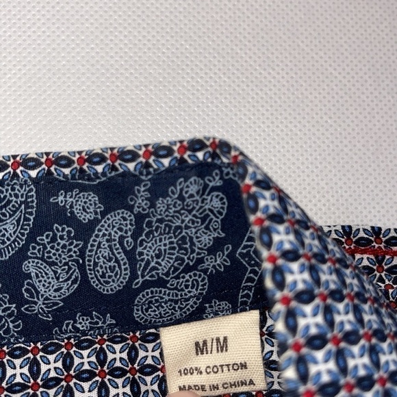 Sable & Stone Print Long Sleeve Shirt 100% Cotton size M - Picture 5 of 5